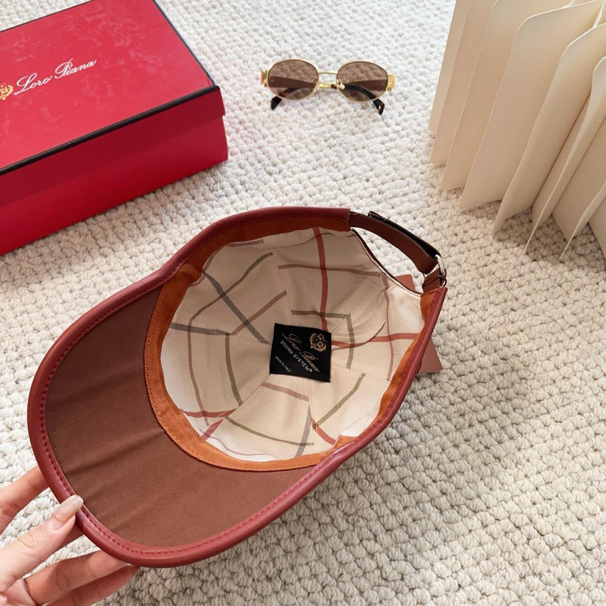 Loro Piana Cap - Brown