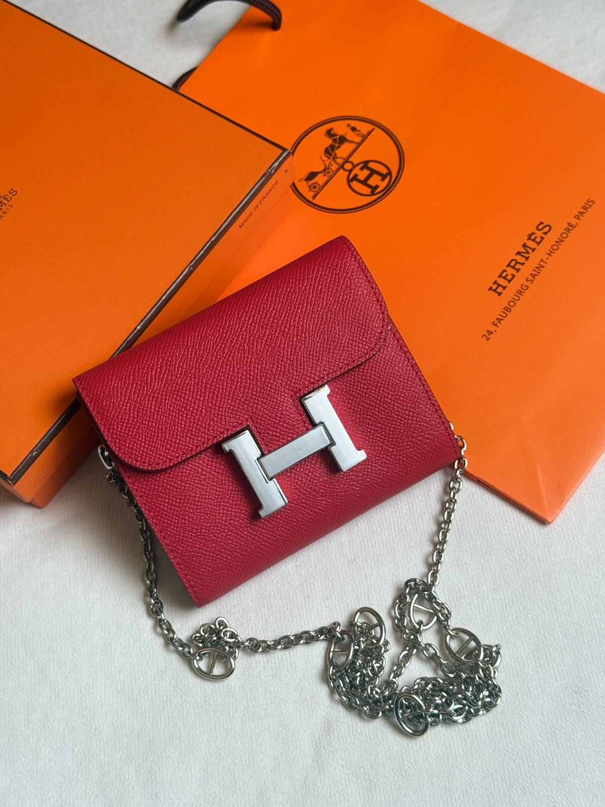 Hermès Crossbody Bag - Red