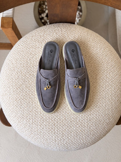 Loro Piana Mule - Red, Beige, Grey, White, Black, Light Blue, Navy, Burgundy, Brown