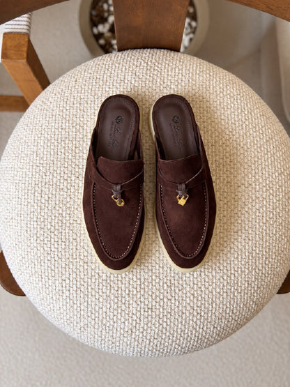 Loro Piana Mule - Red, Beige, Grey, White, Black, Light Blue, Navy, Burgundy, Brown
