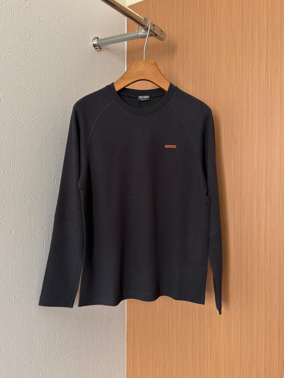 Zegna Sweatshirt - Navy, Brown, Green