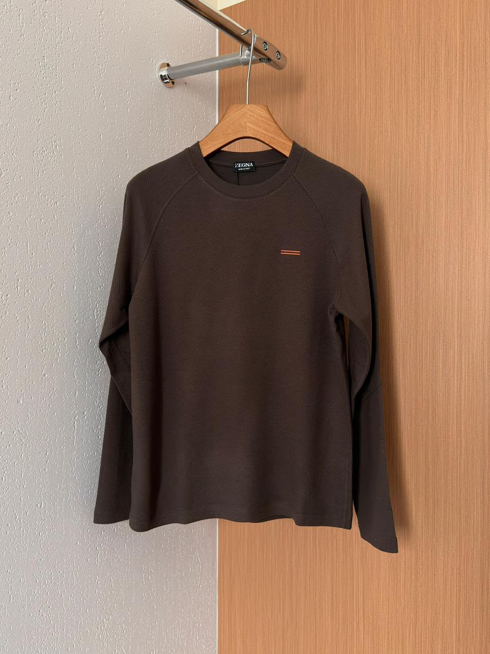 Zegna Sweatshirt - Navy, Brown, Green