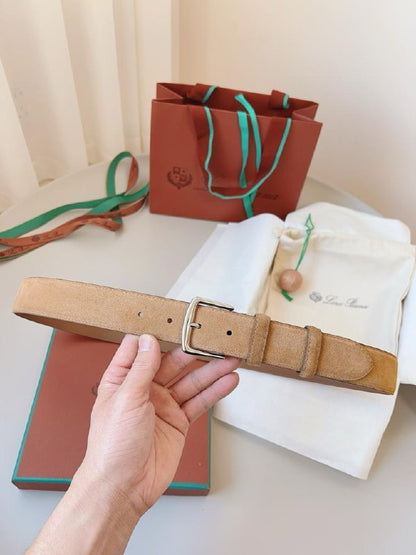 Loro Piana Belt - Beige