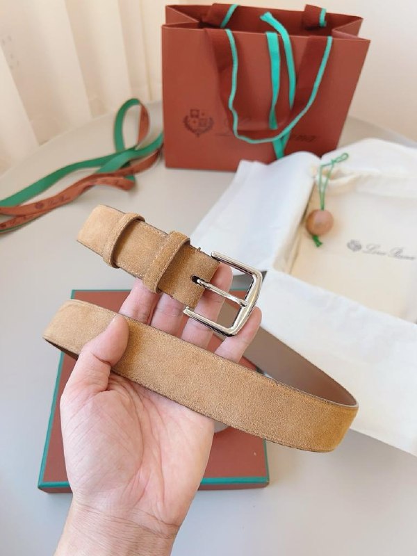 Loro Piana Belt - Beige