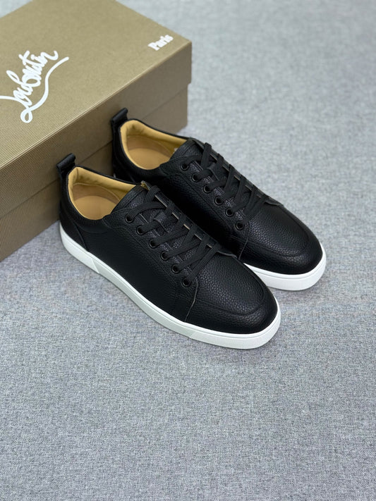 Christian Louboutin Sneakers - Black with White Sole