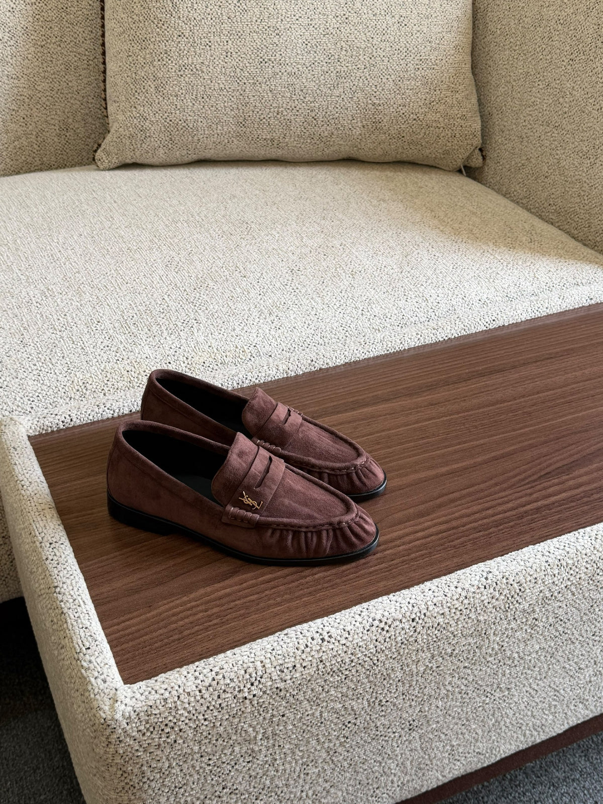 YSL Loafers - Black, Brown, Black Suede