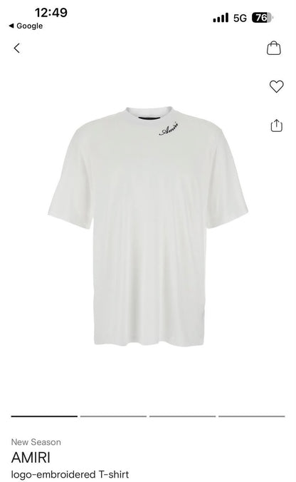 Amiri T-Shirt - White, Black