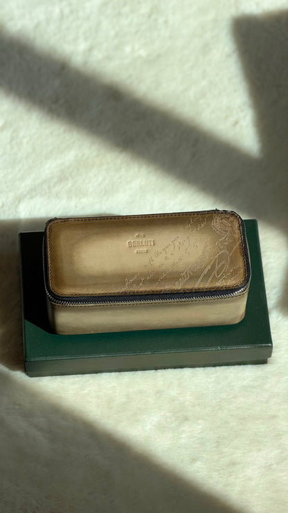Berluti Watch Case - Green