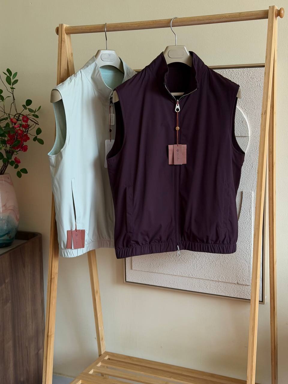 Loro Piana Jacket - Purple, Light Blue