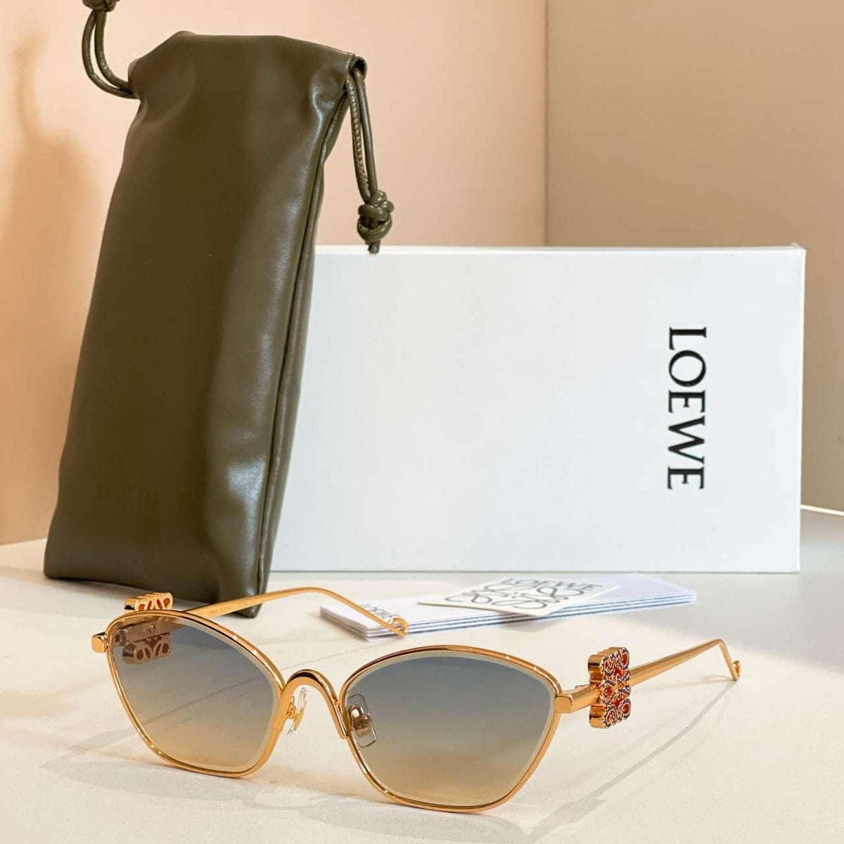 Loewe Reflective Gradient Lens Sunglasses - 