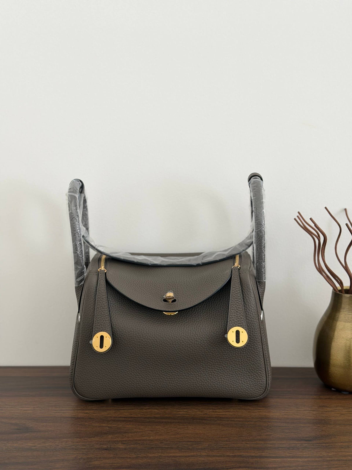 Hermès Shoulder Bag - Dark Grey