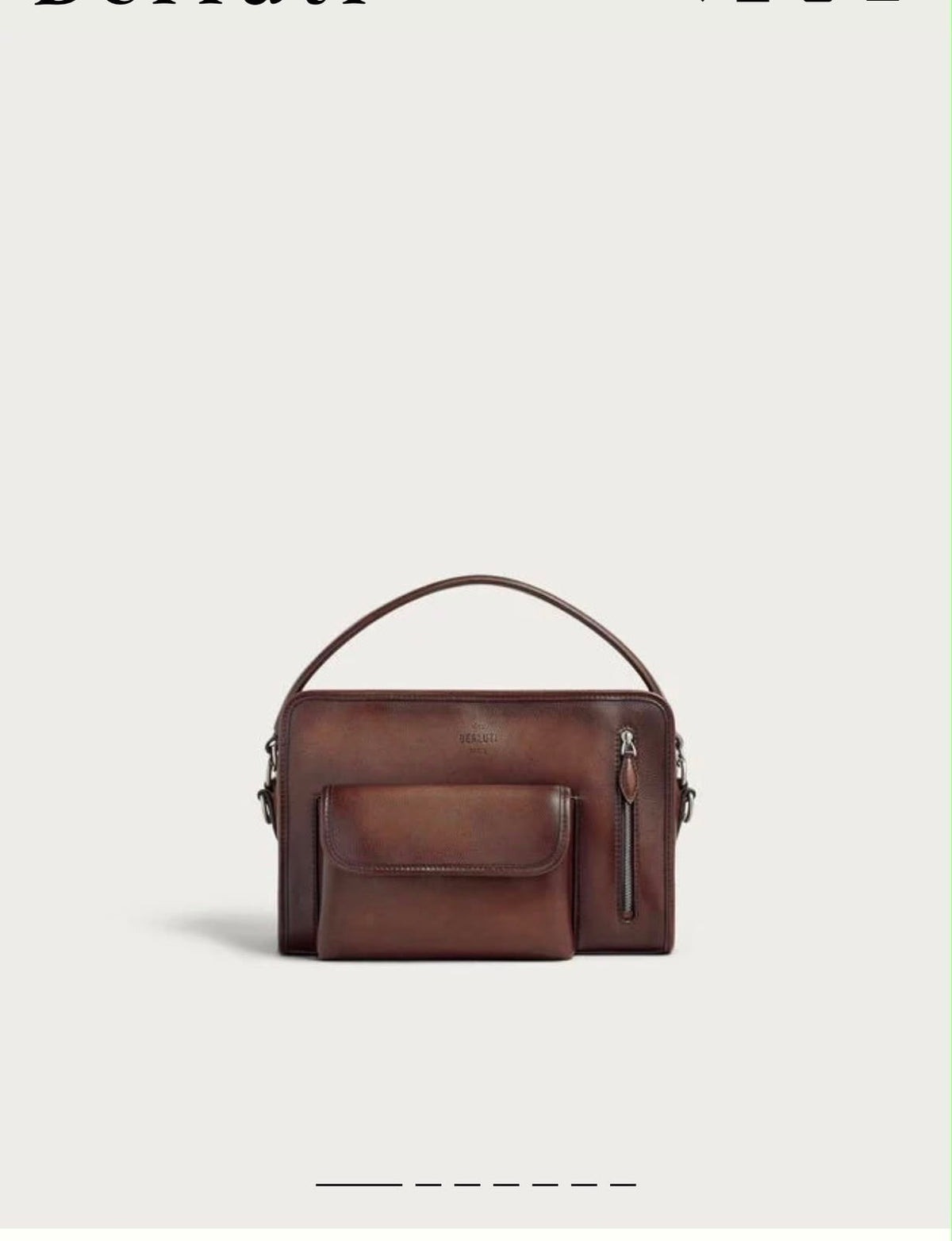 Berluti Multipocket Crossbody Bag - Brown