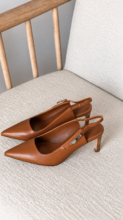 Hermès Heels - Brown