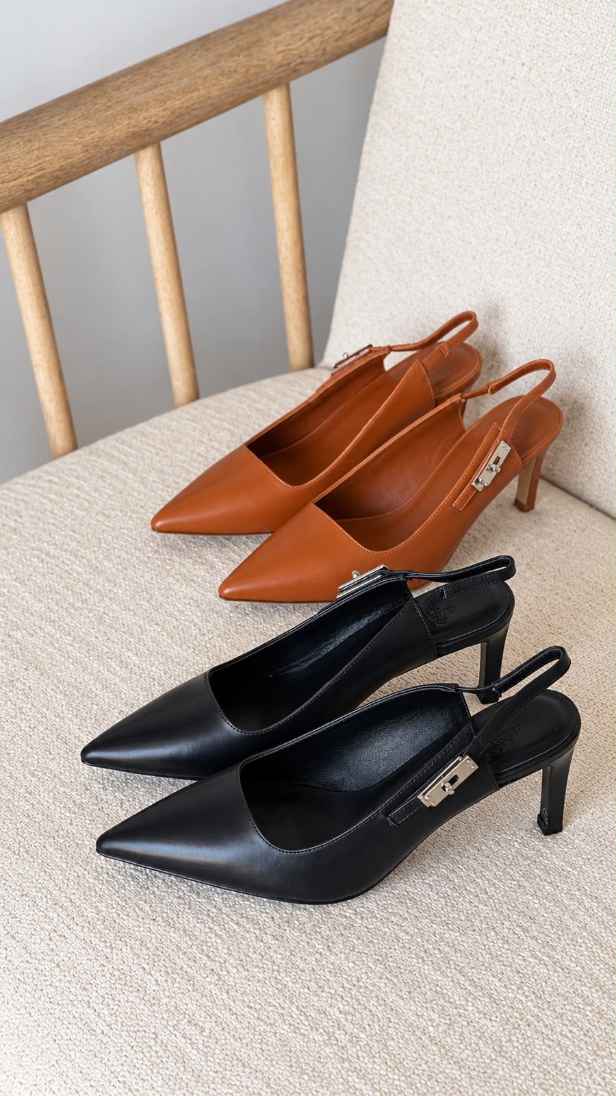 Hermès Heels - Brown