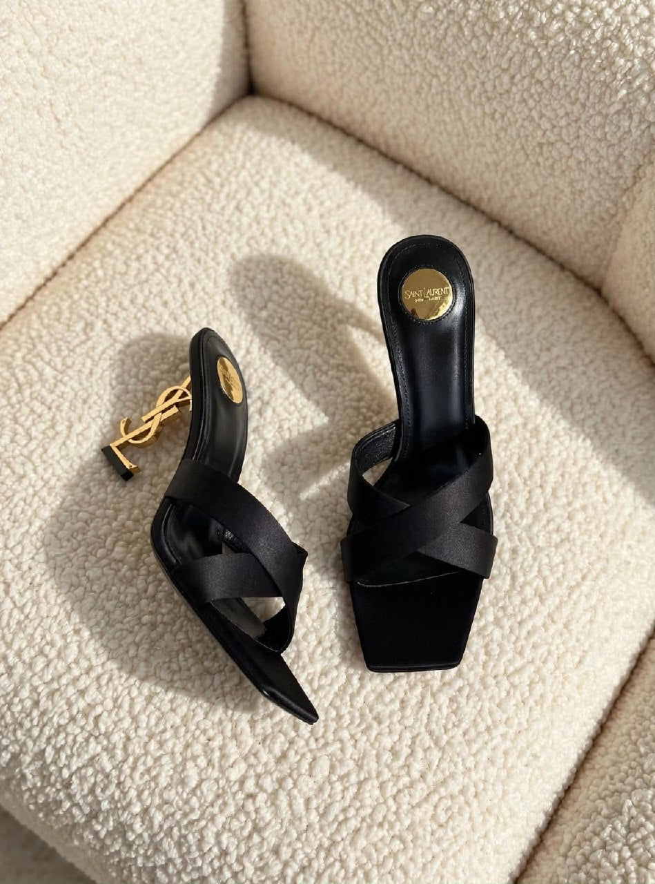 YSL Heels - Black