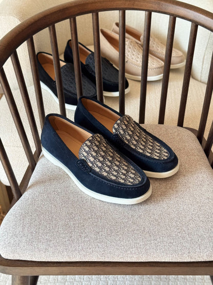 Dior Loafers - Navy