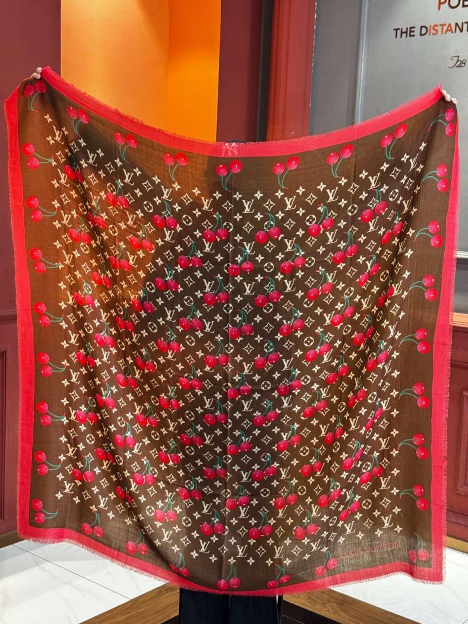 Louis Vuitton Scarf - Brown, White