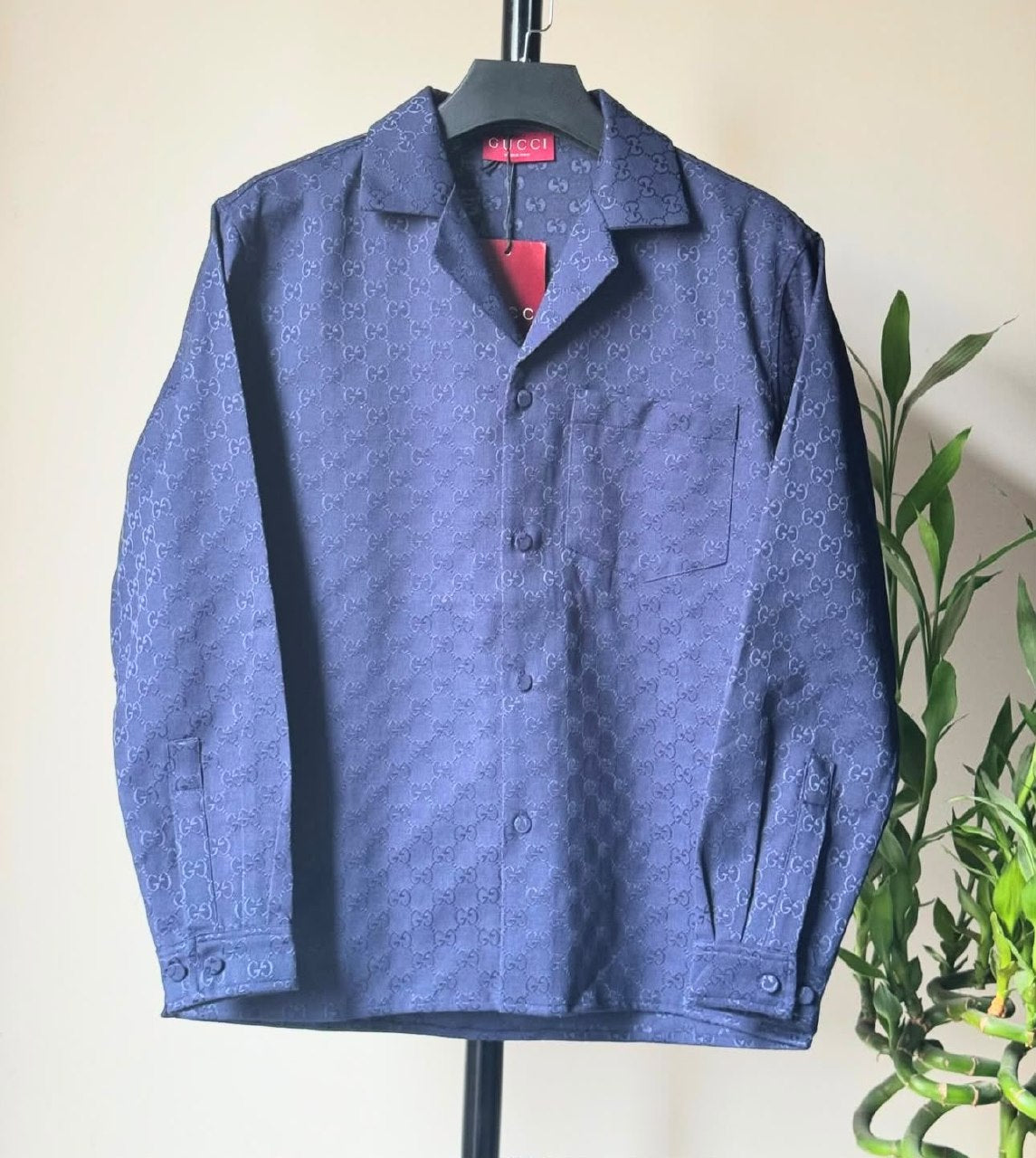 Gucci Shirt - Blue Monogram