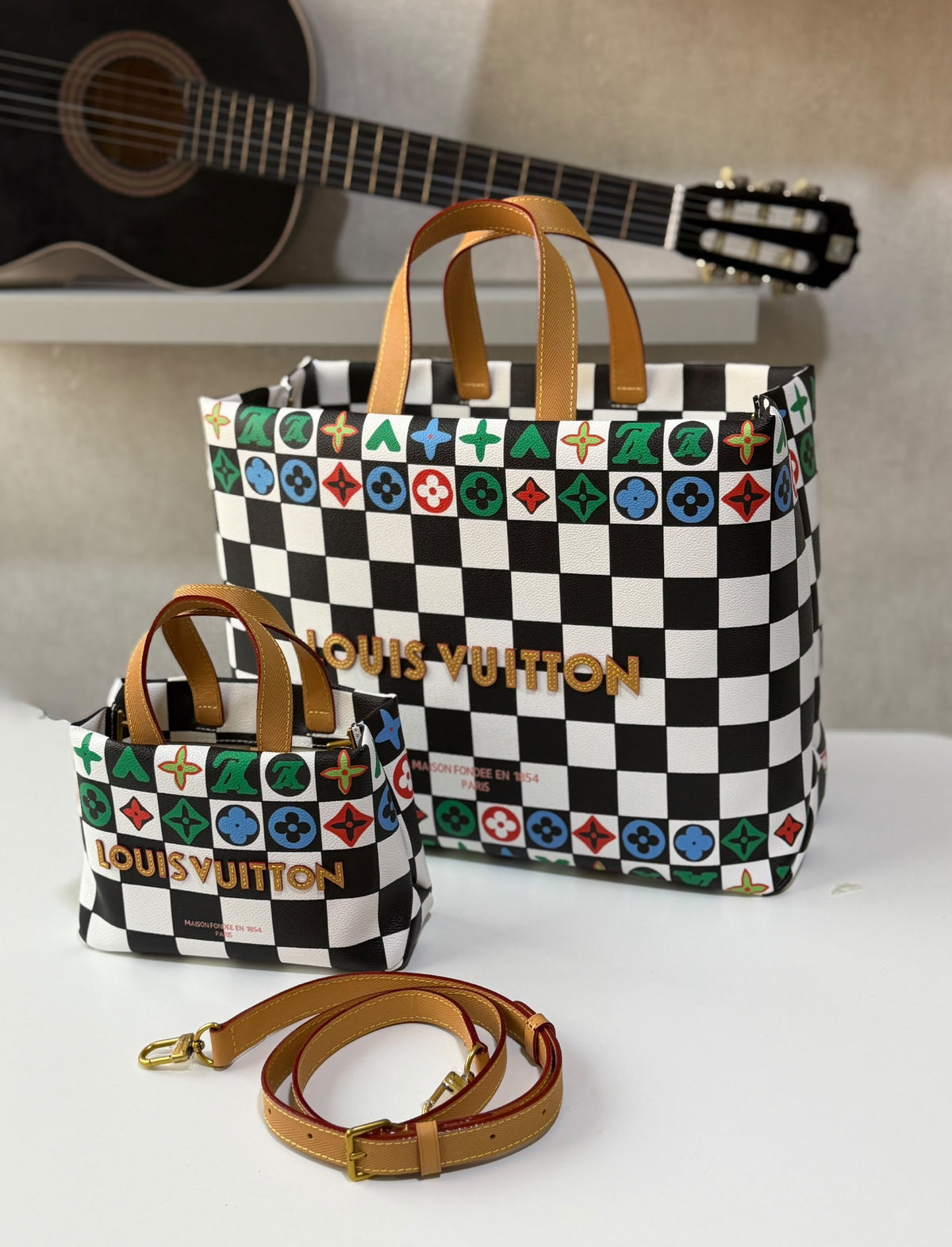 Louis Vuitton Tote Bag - Black