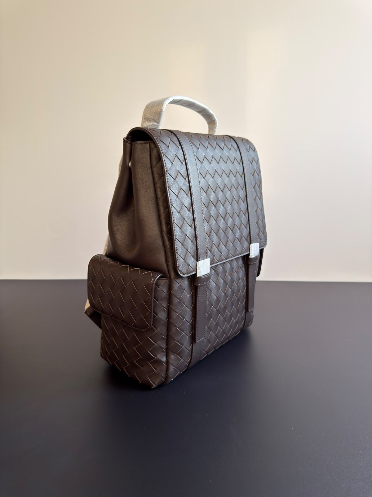 Bottega Veneta Flap Backpack - Brown