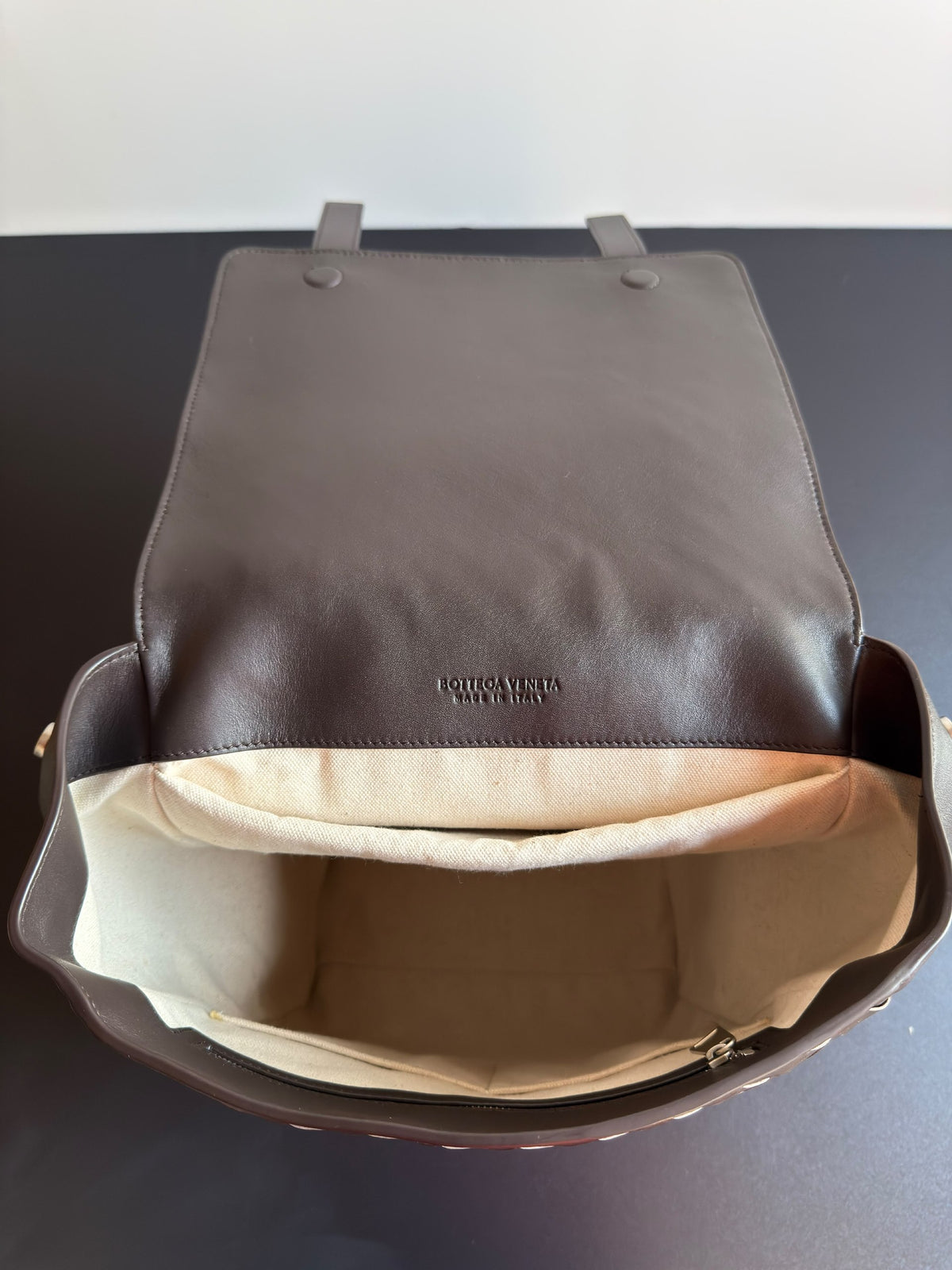 Bottega Veneta Flap Backpack - Brown