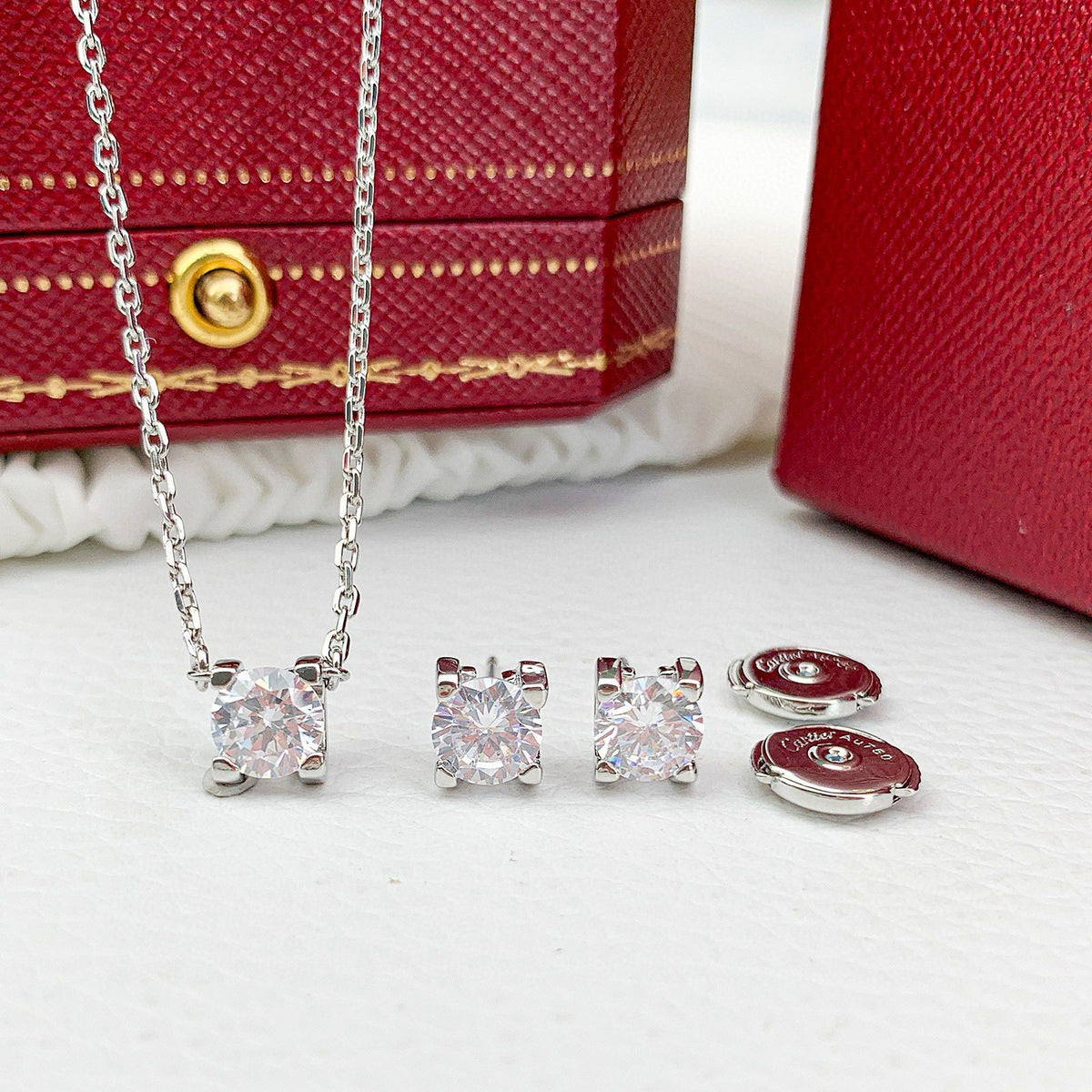 Cartier Jewelry Set - Silver