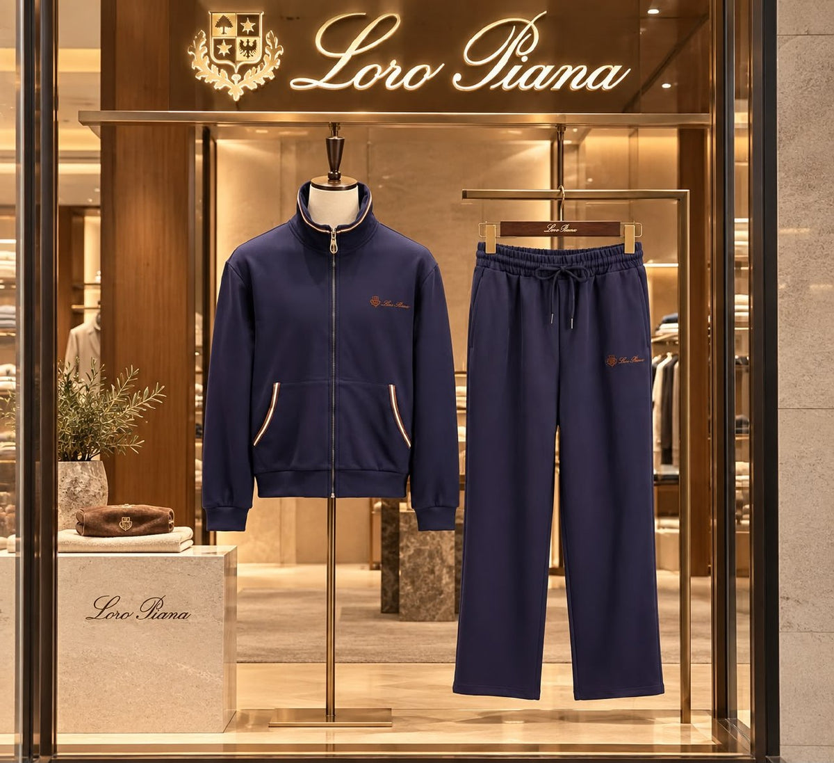 Loro Piana Set - Navy