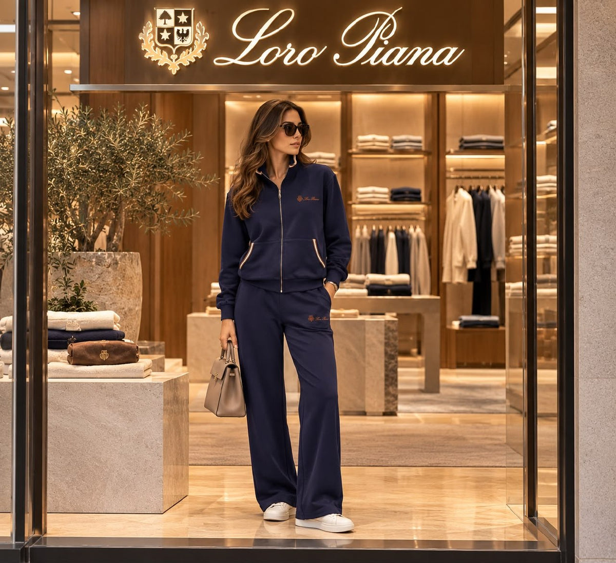 Loro Piana Set - Navy