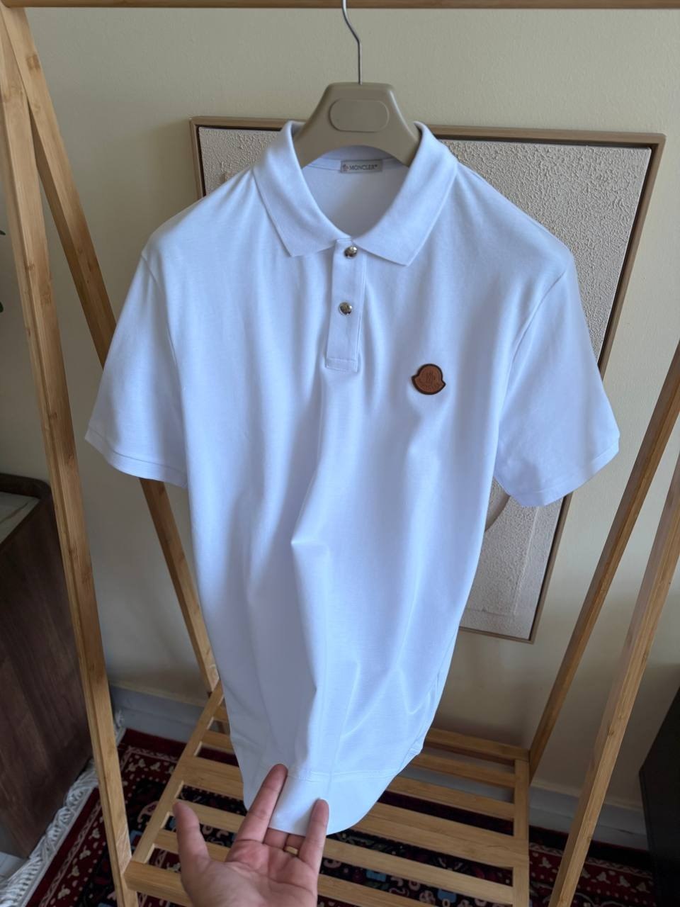 Moncler Polo Shirt - White