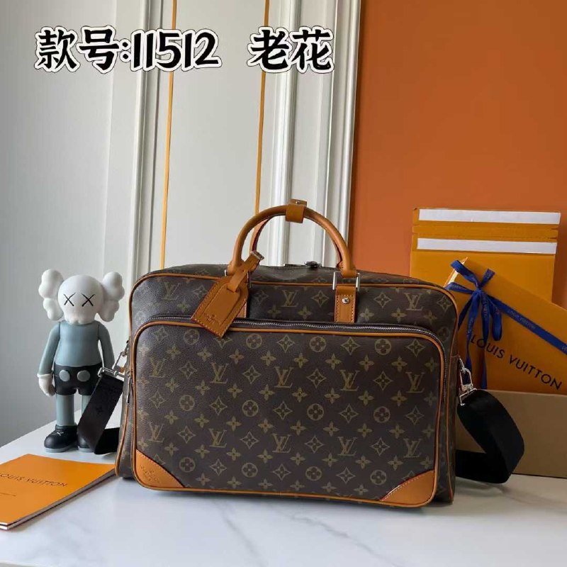 Louis Vuitton Laptop Bag - Brown, Black