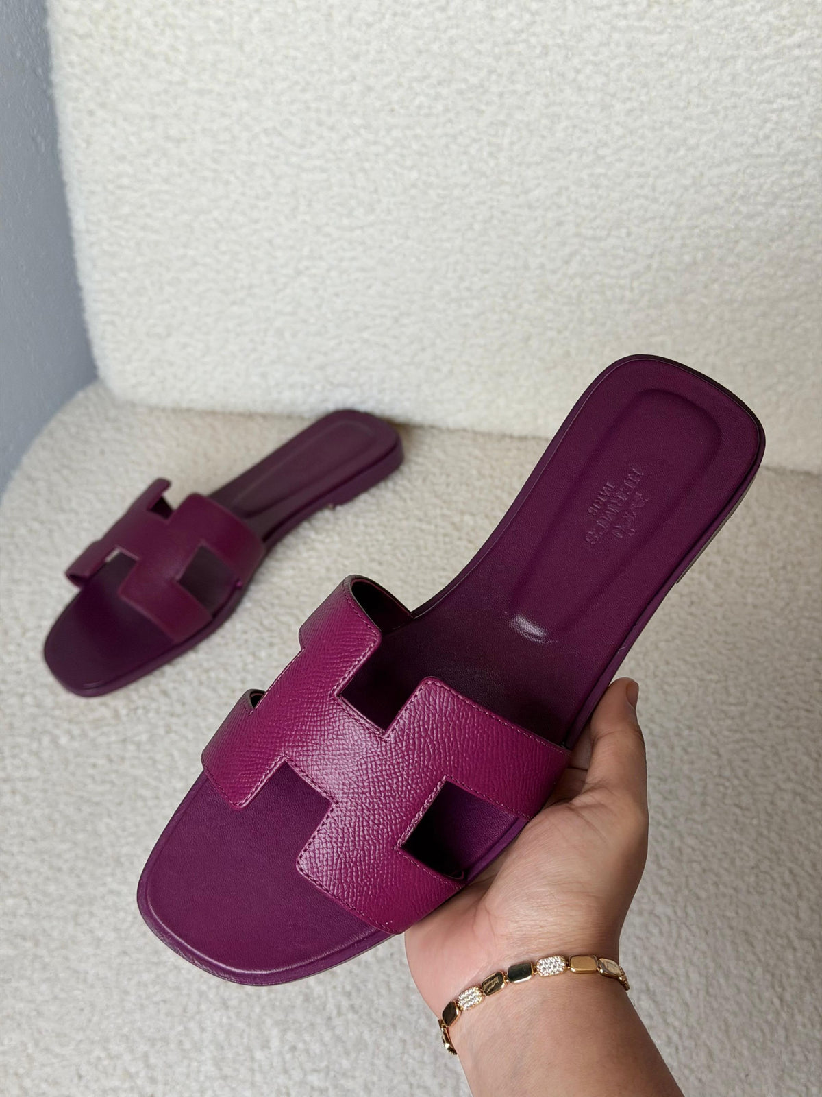 Hermès Slippers - Purple