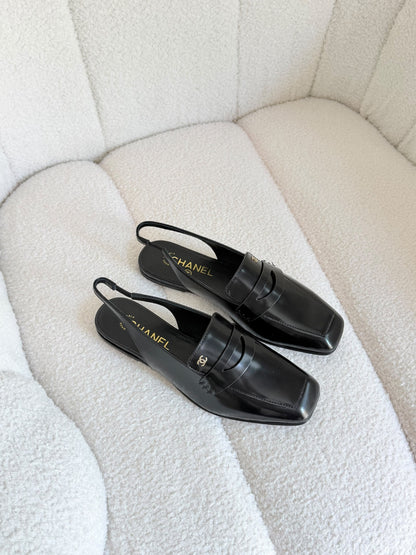 Chanel Mule - Black Suede, Beige, Black