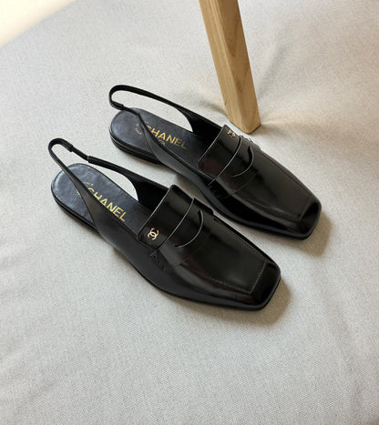 Chanel Mule - Black Suede, Beige, Black
