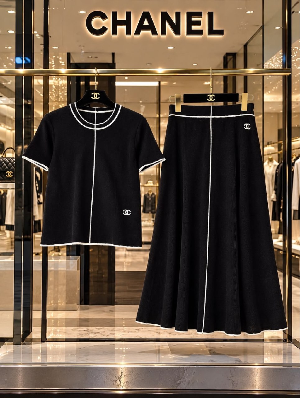Chanel Set - Black