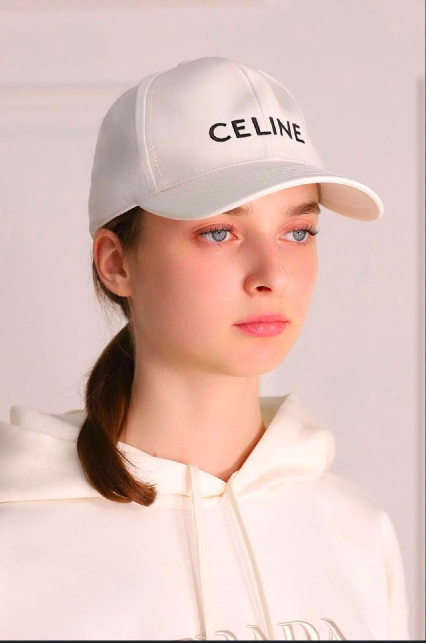 Celine Wordmark Cap - 