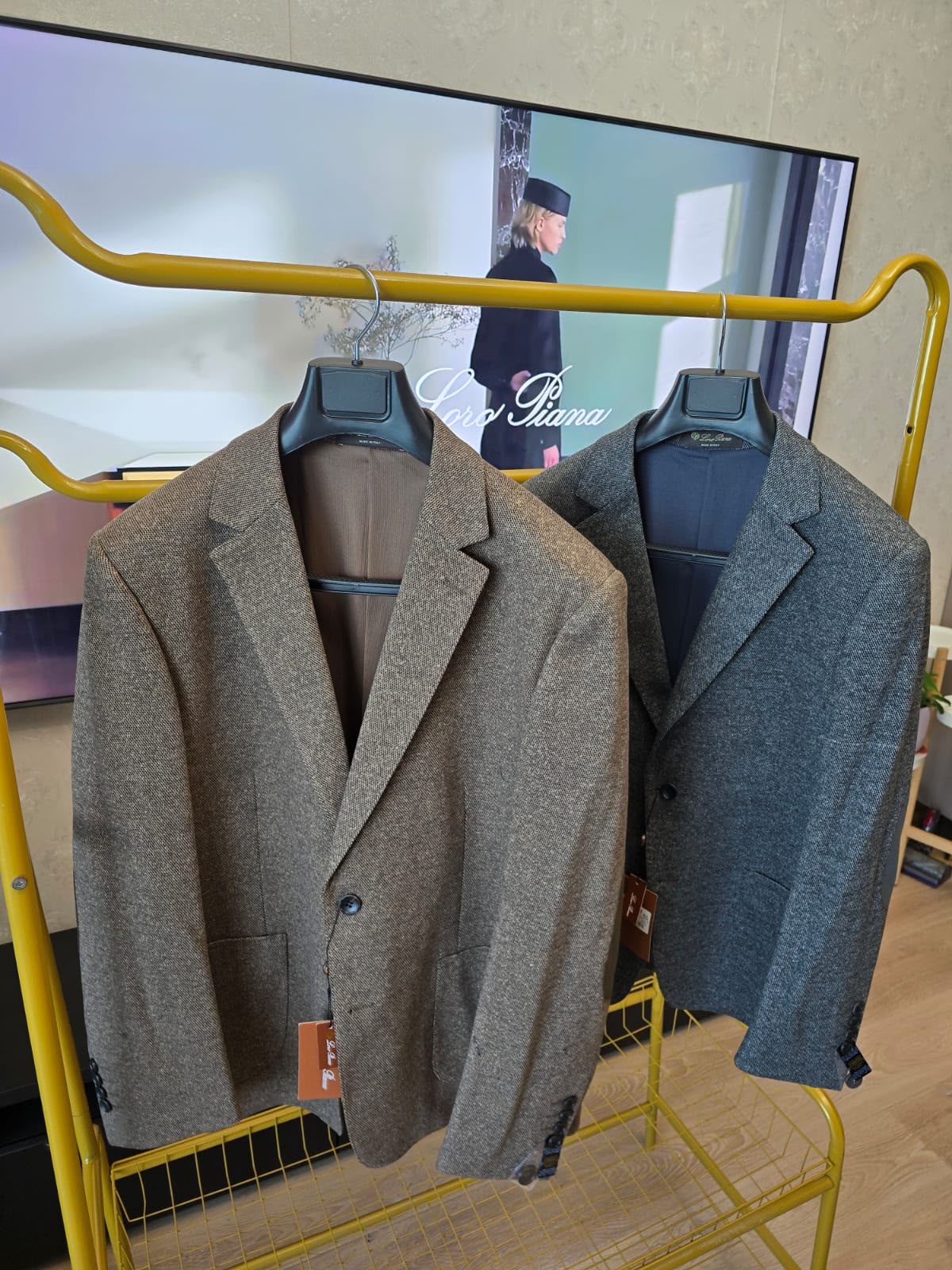 Loro Piana Jacket - Grey, Brown
