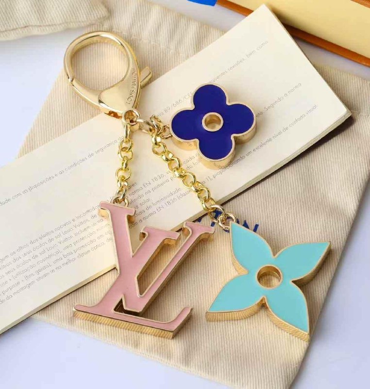 Louis Vuitton Flower Keychain - Multi