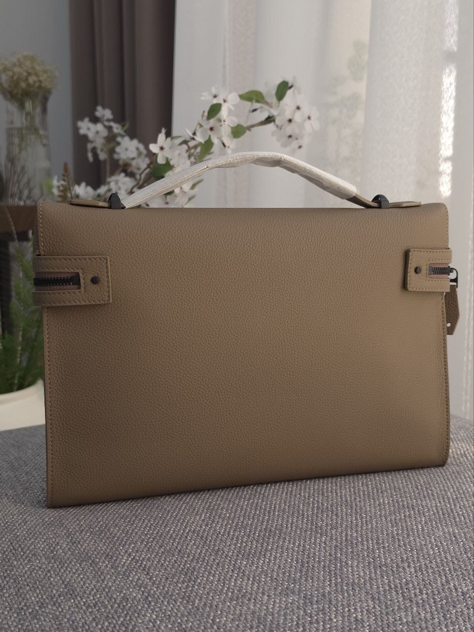 Loro Piana Briefcase - Beige
