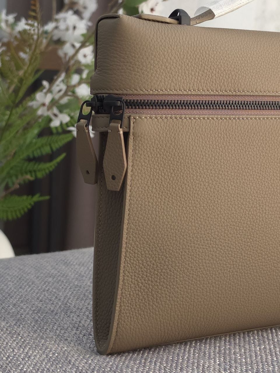 Loro Piana Briefcase - Beige