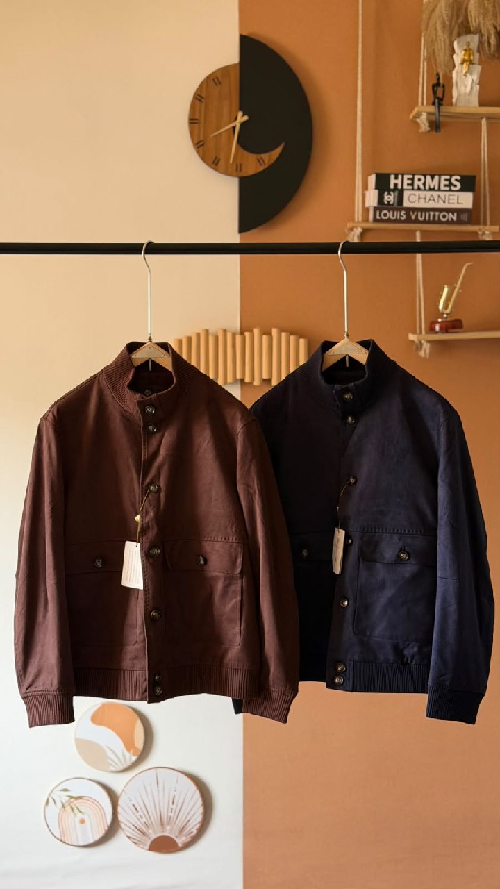 Loro Piana Jacket - Brown, Navy