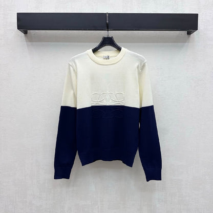 Loewe Sweater - Navy, Orange