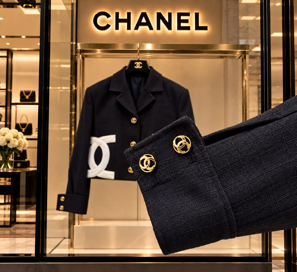 Chanel Jacket - Black
