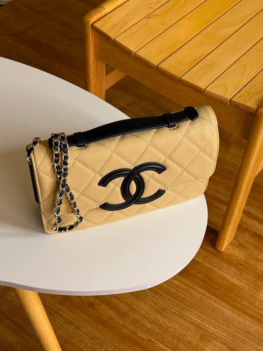 Chanel Shoulder Bag - Beige
