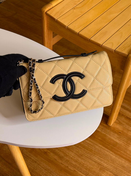 Chanel Shoulder Bag - Beige