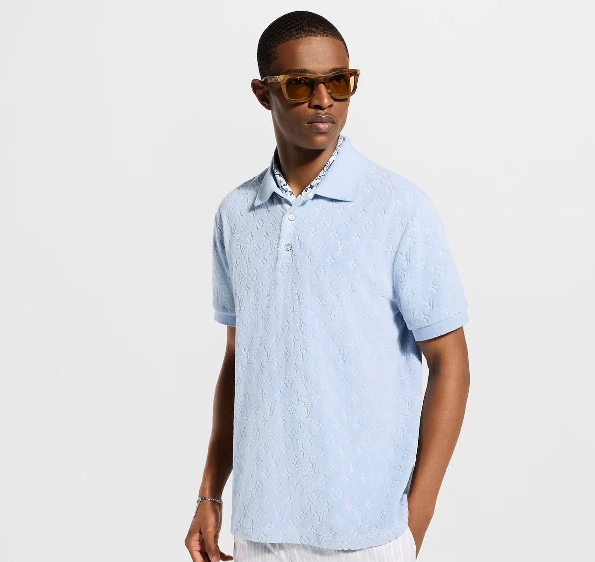 Louis Vuitton Polo Shirt - Light Blue