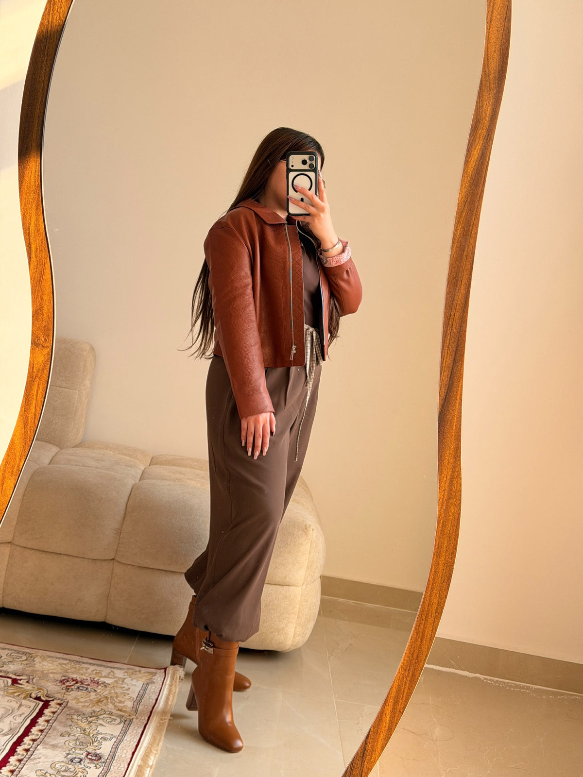 Hermes Jacket - Brown