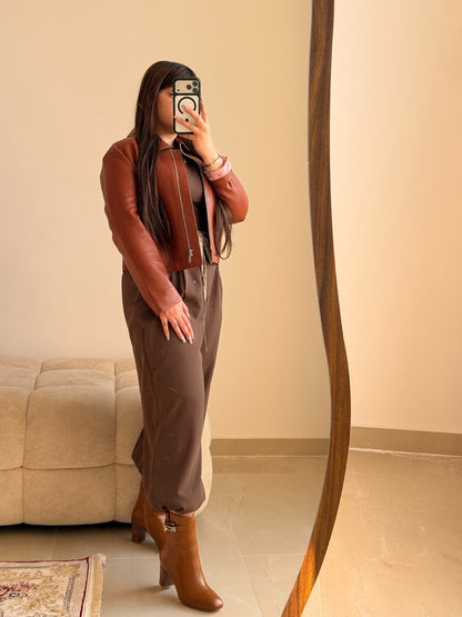 Hermes Jacket - Brown