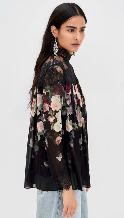 Zimmermann Set High Neck - Black