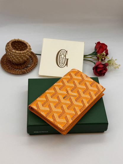 Goyard Wallet - Orange