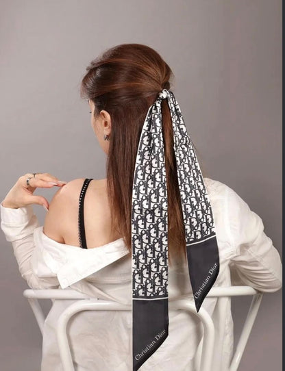 Dior Scarf - Black Monogram